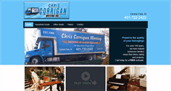 Desktop Screenshot of chriscorriganmoving.com